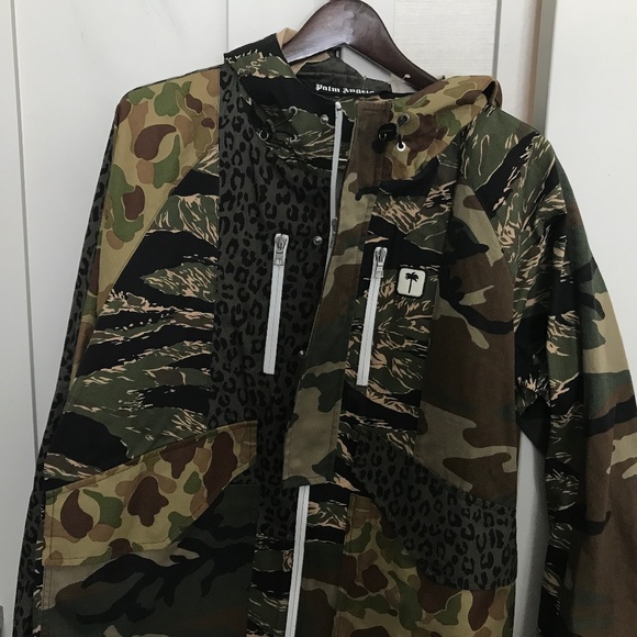 SHORT PARKA PXP MIXED PRINT PARKA - Picture 1 of 2
